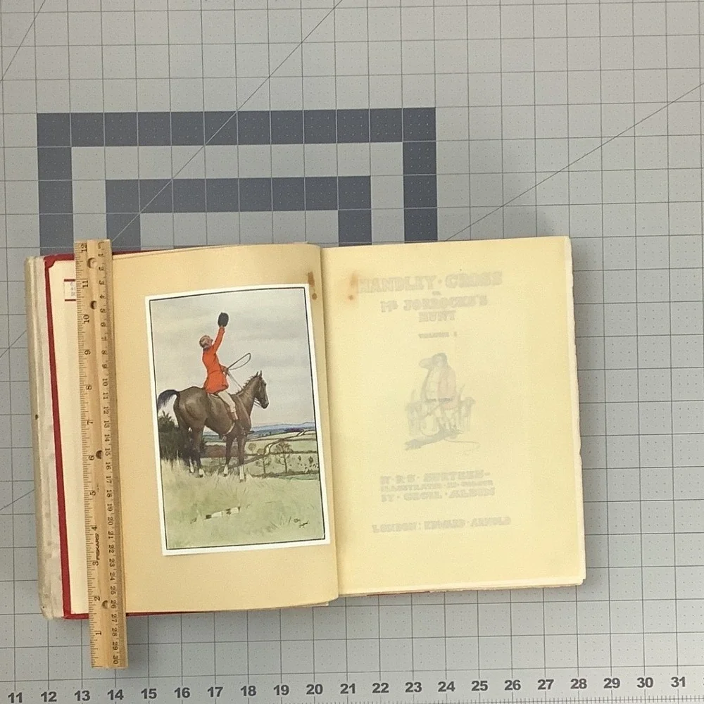 RARE Handley Cross Mr Jorrocks Hunt 2 Vol Set SIGNED Cecil Alden number 91/250